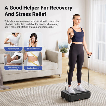MERACH Mini Vibration Plate Exercise Machine