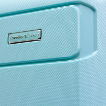 Indestructible Expandable Spinner Luggage by Traveler's Choice