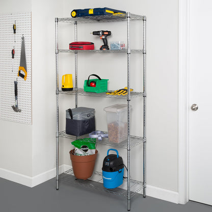 5-Tier Heavy Duty Storage Shelves by Honey-Can-Do