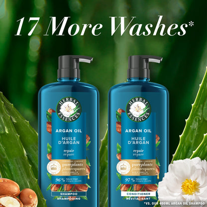 2-Pack Herbal Essences Argan Oil Shampoo & Conditioner