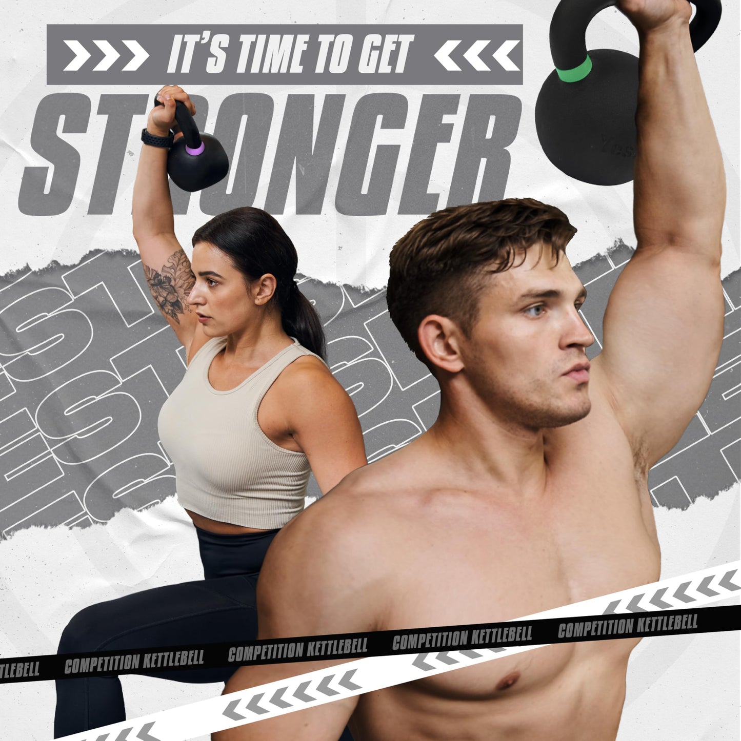 Yes4All 14 KG Cast Iron Kettlebell for Strength