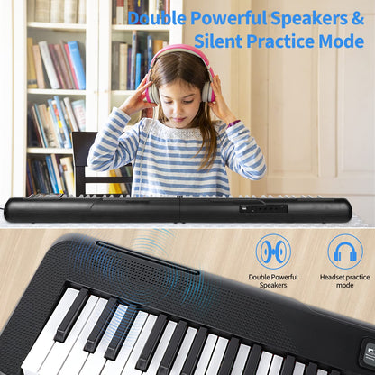 88-Key Electric Piano Keyboard with Accessories