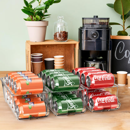Beverage Can Organizer Dispenser - 2-Pack