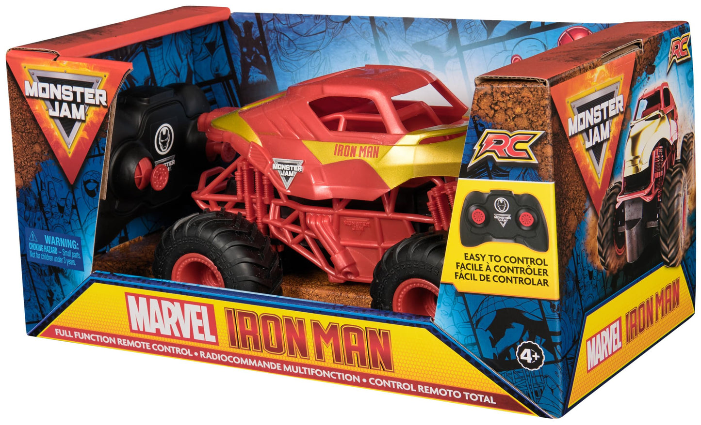 Monster Jam Iron Man RC Monster Truck 1:24 Scale