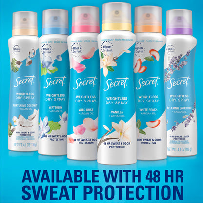 Secret Antiperspirant Deodorant with Coconut & Argan Oil