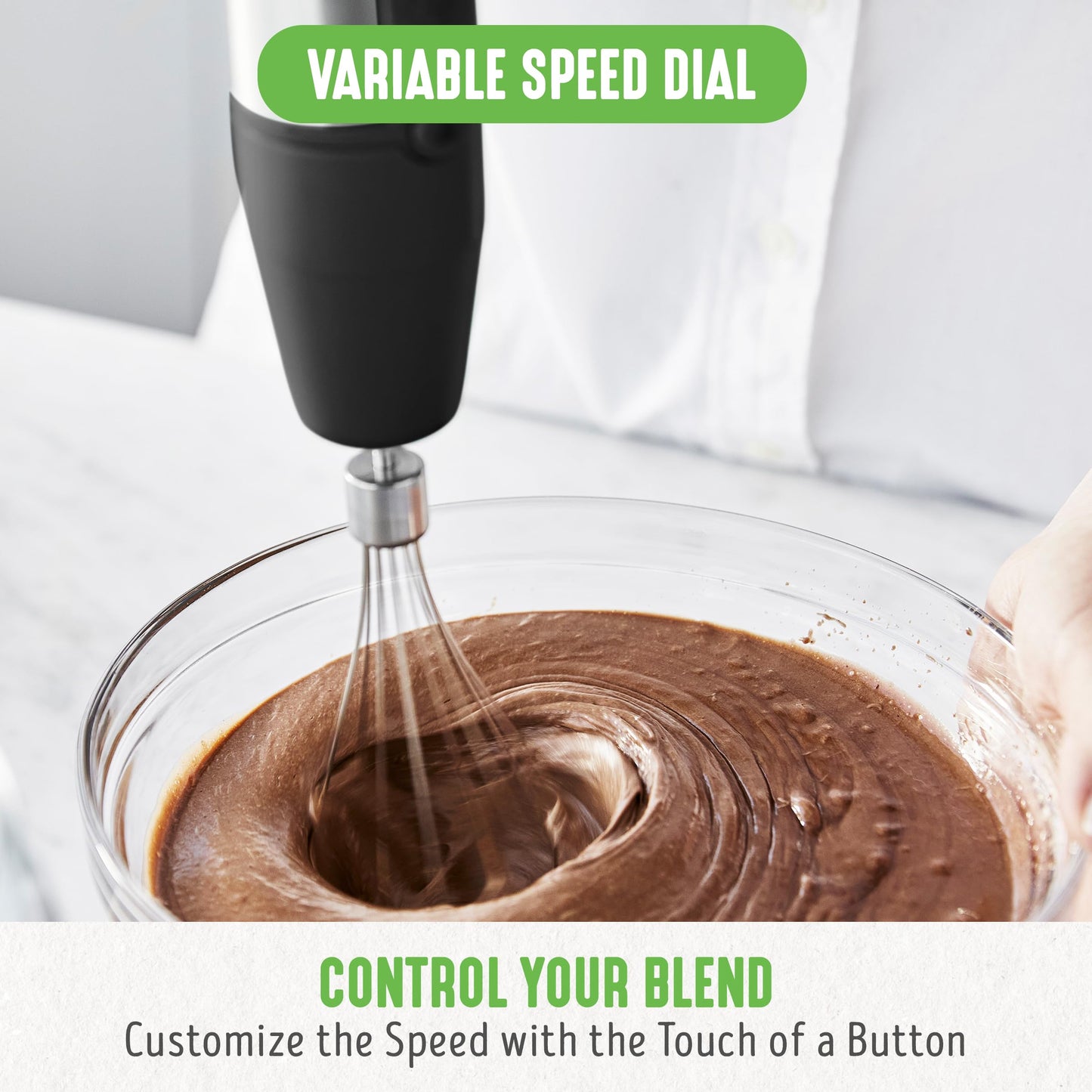 GreenLife 500-Watt Immersion Handheld Stick Blender