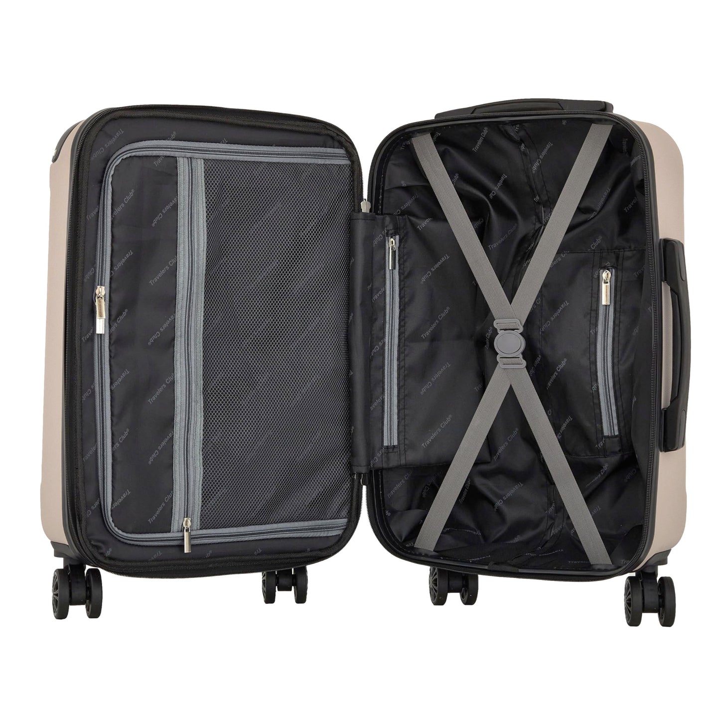 Travelers Club 3-Piece Hardside Luggage Set