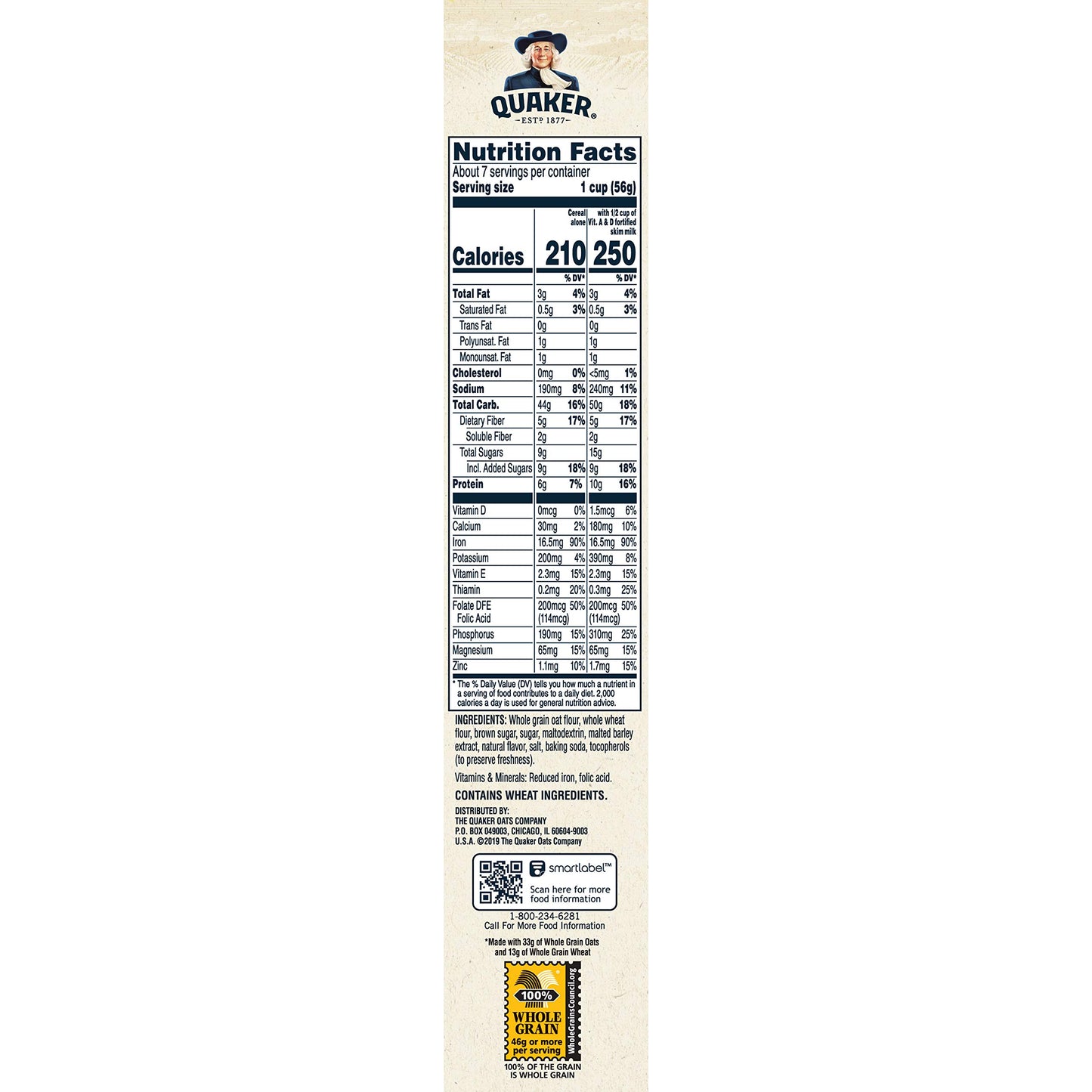 Quaker Oatmeal Squares Brown Sugar Cereal 3-Pack