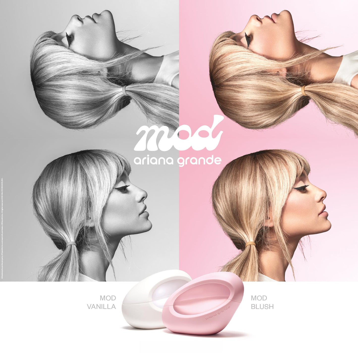 Ariana Grande MOD Vanilla Eau De Parfum – Gourmand Musk Fragrance for Women – Women's Perfume with Notes of Vanilla, Cocoa Butter, Plum & Jasmine – 3.4 Fl Oz