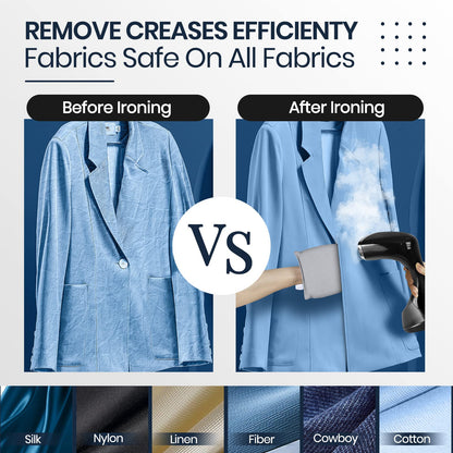 Portable 1800W Handheld Fabric Steamer