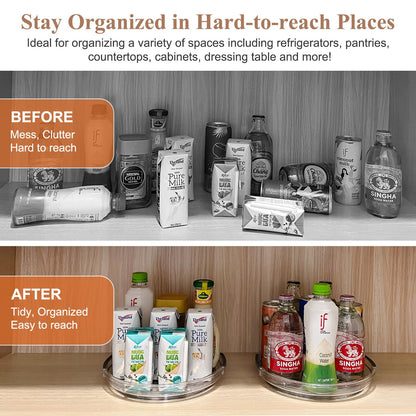 9.25 Inch Lazy Susan Organizer Set of 4