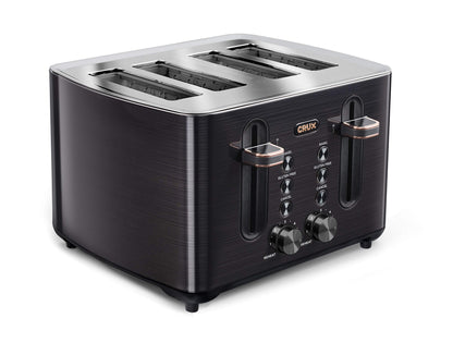 Crux 4-Slice Toaster with Extra Wide Slots