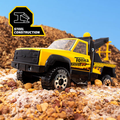 Tonka Steel Tow Truck Toy for Kids 3+