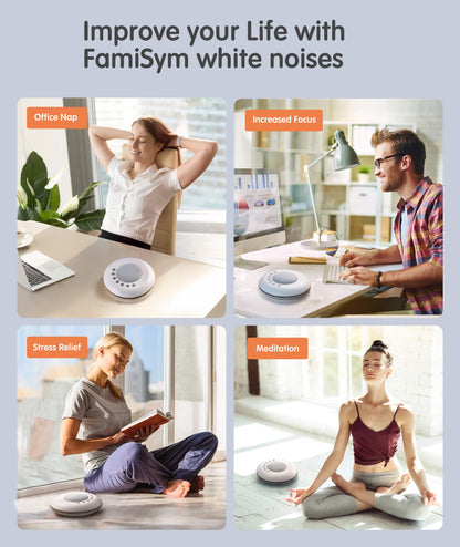 White Noise Sound Machine with 28 Sounds