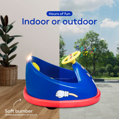 Sonic Bumper Car for Kids with Remote Control