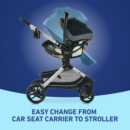 Graco Travel System with Reversible Seat & Car Seat