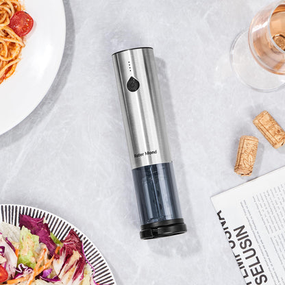 Electric Wine Opener Set with Aerator & Stoppers