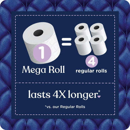 24 Mega Rolls Quilted Northern Ultra Plush Toilet Paper