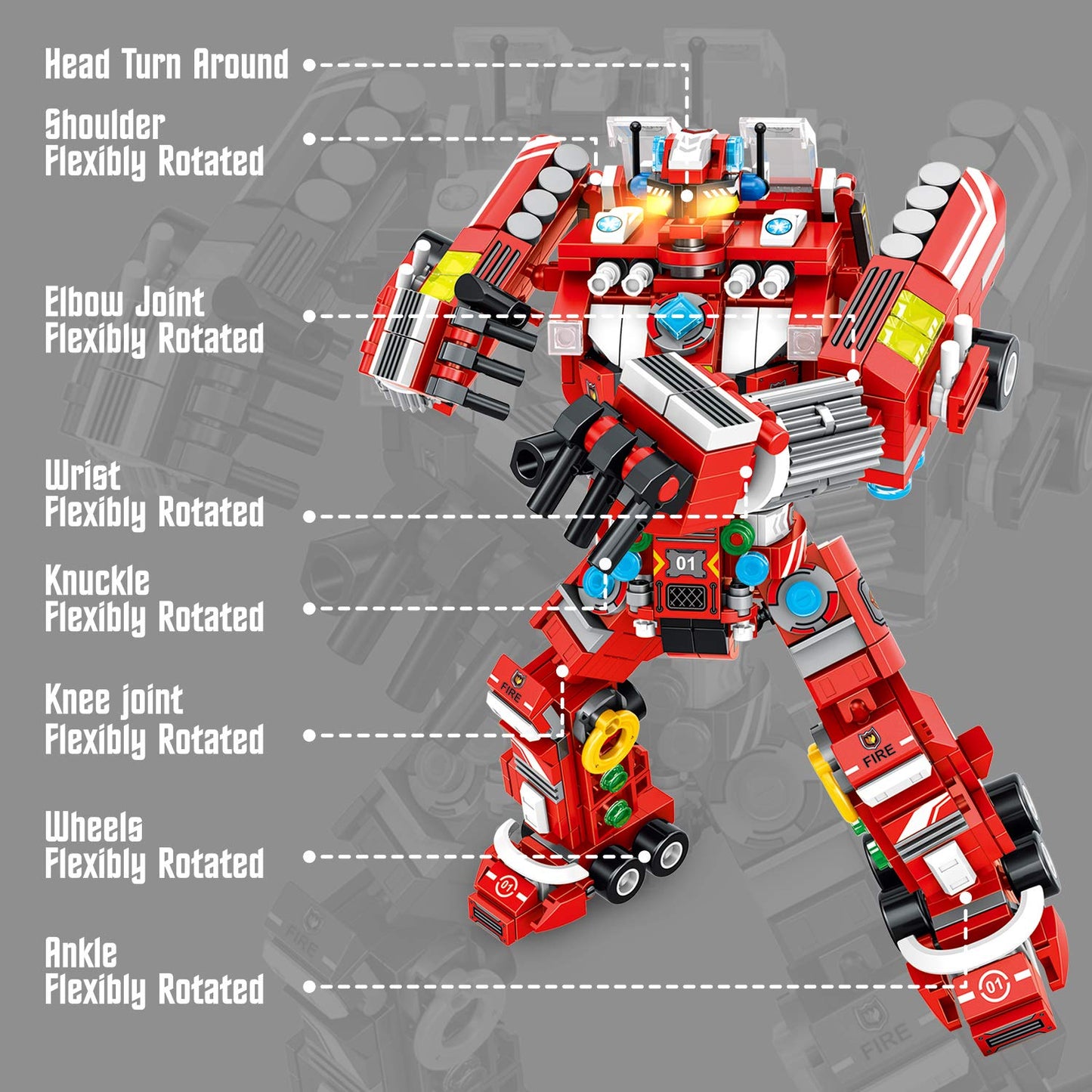 STEM Robot Building Toys for Creative Kids