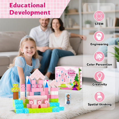 64 Pcs Magnetic Building Blocks Set for Kids