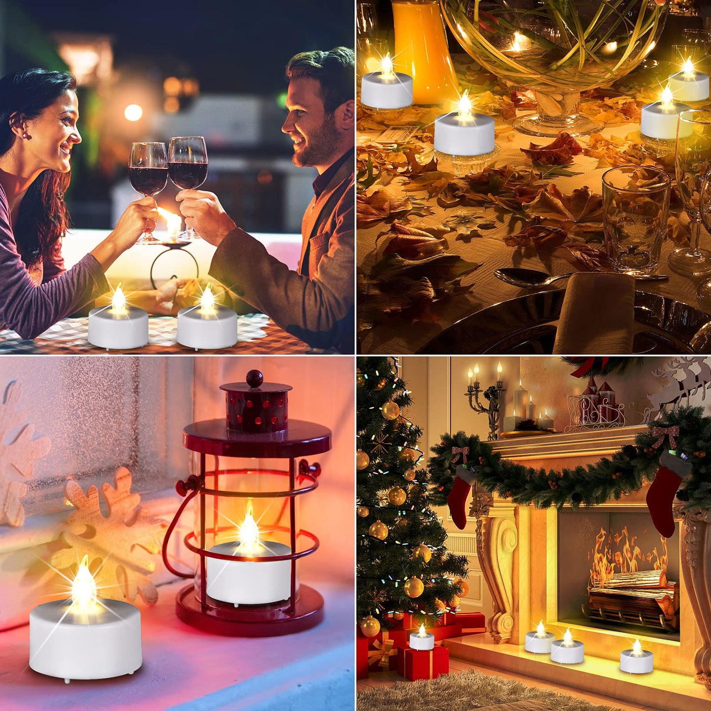 24 Flameless LED Tea Lights