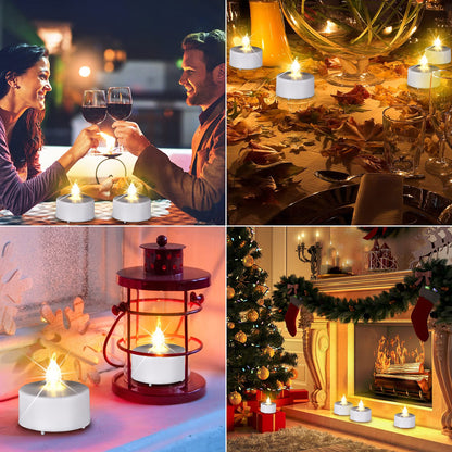 24 Flameless LED Tea Lights