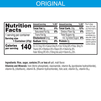 12 Pack Rice Krispies Cereal Cups to Go