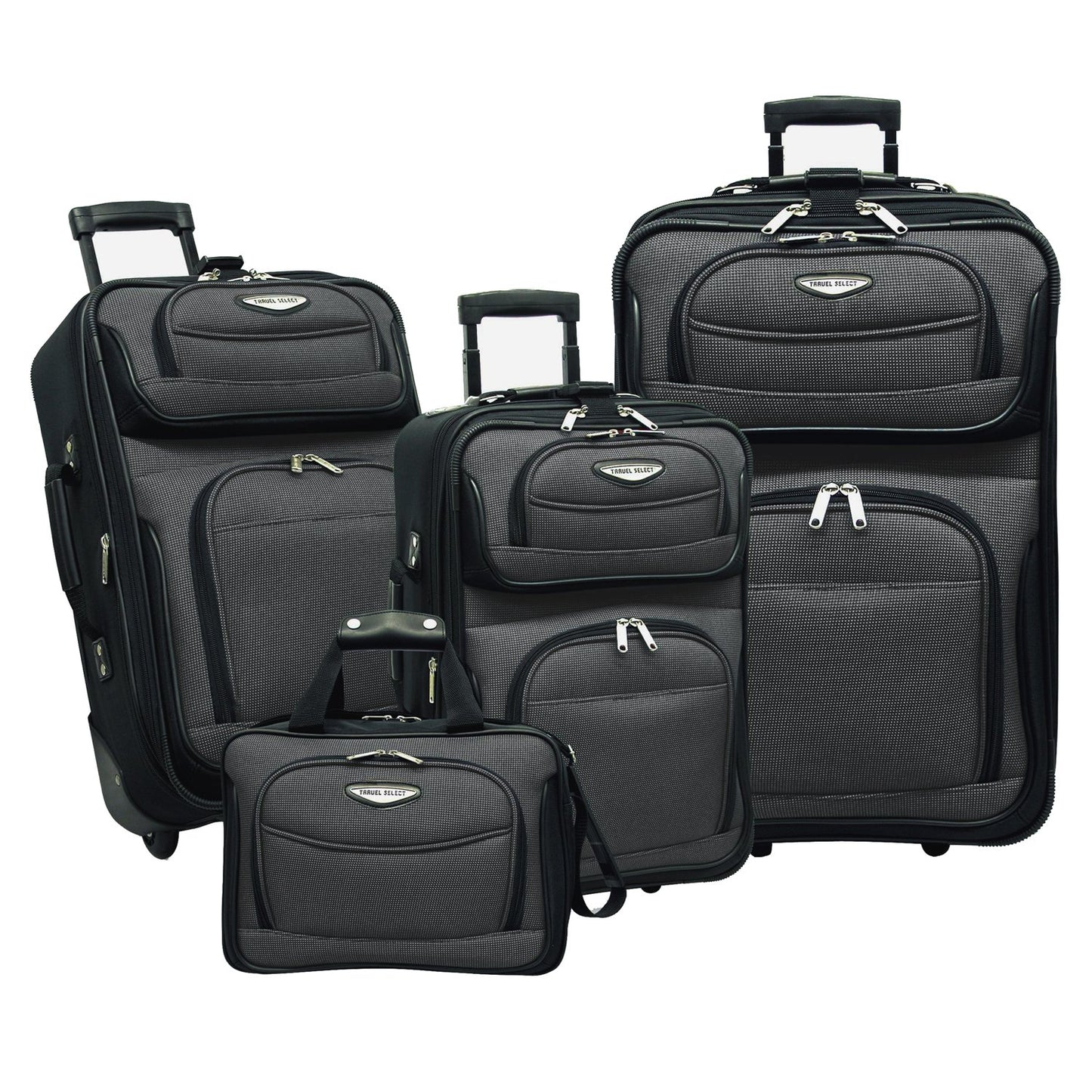 Travel Select 4-Piece Expandable Rolling Luggage Set