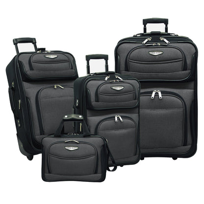 Travel Select 4-Piece Expandable Rolling Luggage Set