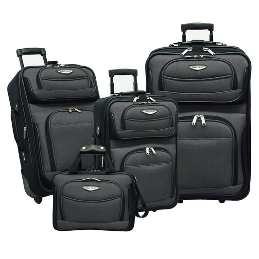 Travel Select 4-Piece Expandable Rolling Luggage Set