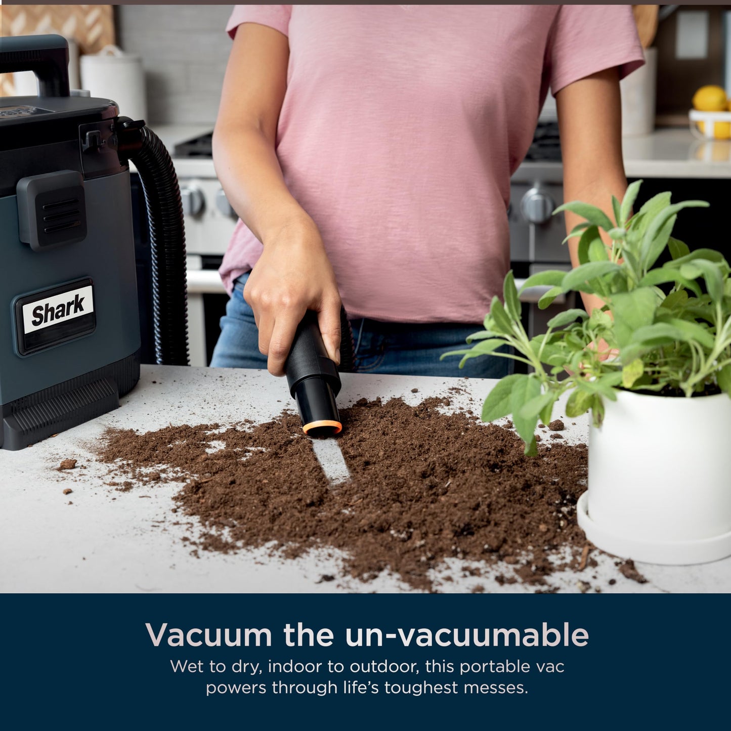 Shark 1 Gallon Portable Wet Dry Vacuum