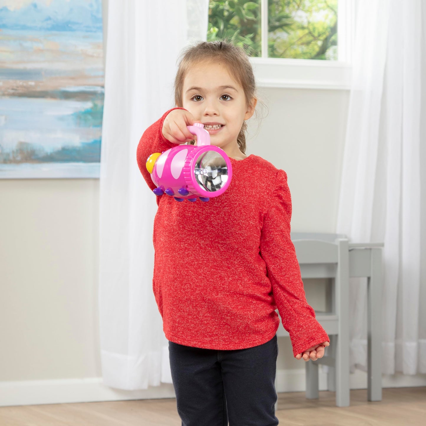 Melissa & Doug Ladybug Flashlight with Easy Grip