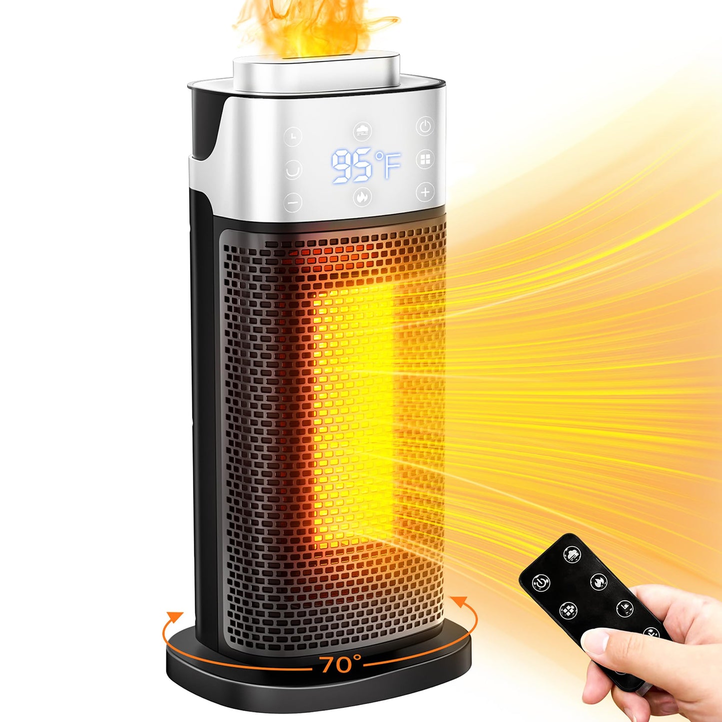 Staholz 3-in-1 Electric Heater with Humidifier