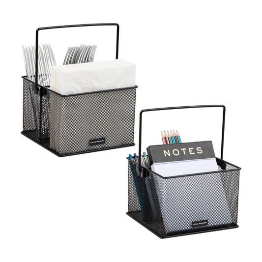 2 Pack Utensil Holder Kitchen Organizer Caddy