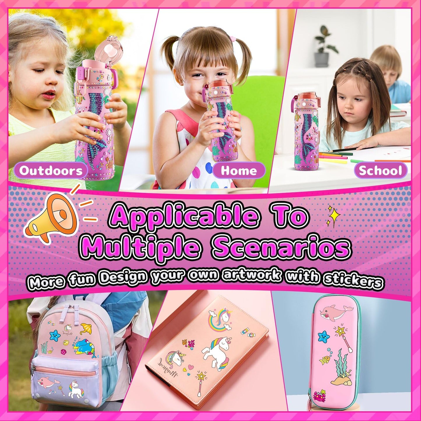 Mermaid Craft Kit for Girls by BOOH