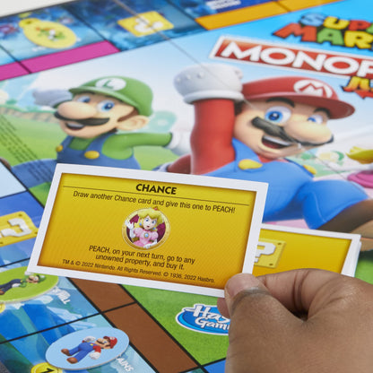 Monopoly Junior Super Mario Board Game for Kids