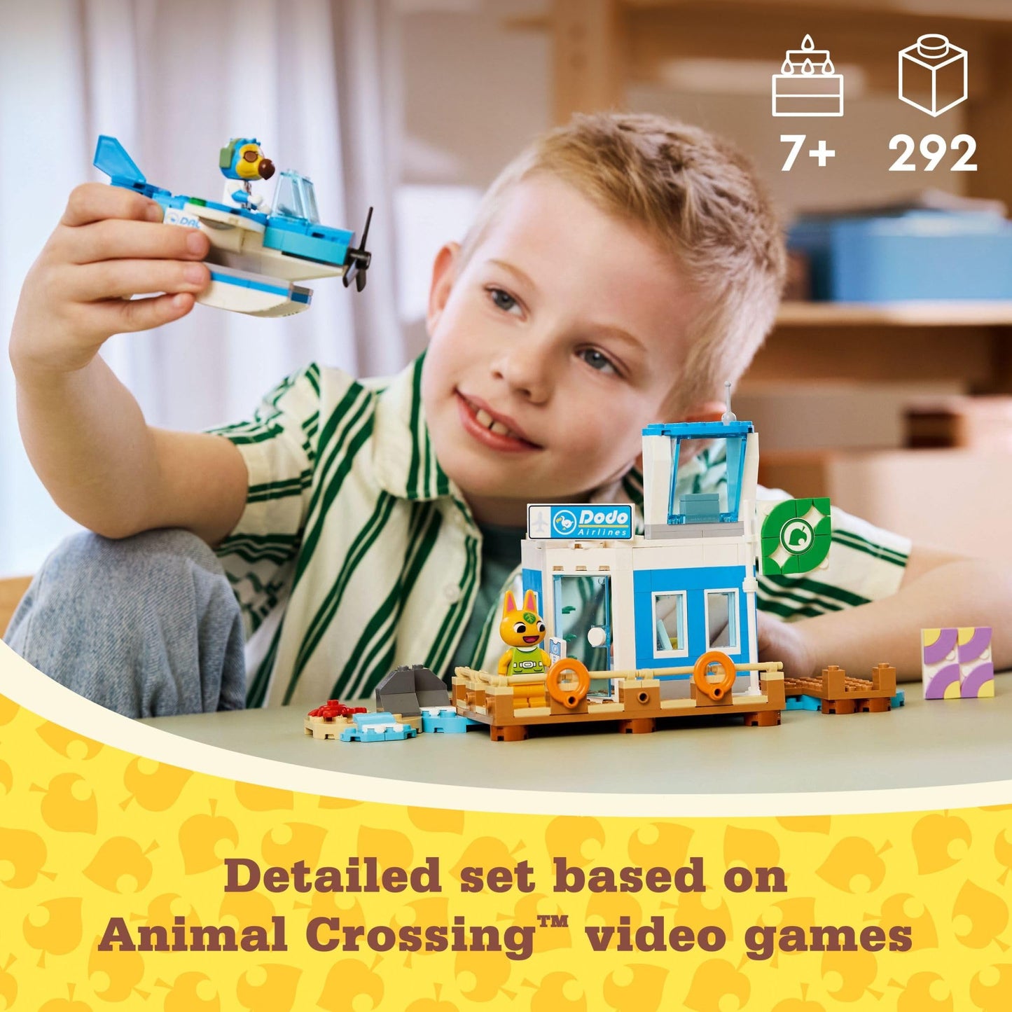 LEGO Animal Crossing Dodo Airlines Airport Playset