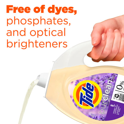 Tide Purclean Liquid Laundry Detergent, 48 Loads