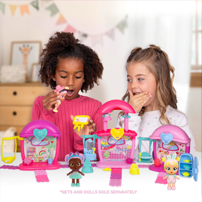 Cry Babies Chloe's Kitchen Playset with Doll & Accessories
