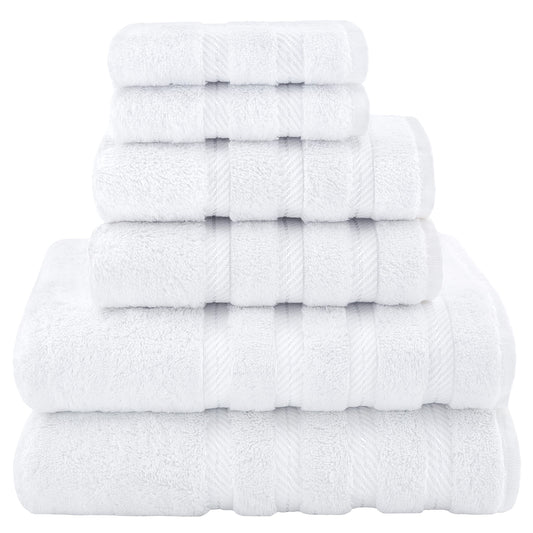 American Soft Linen 6-Piece Cotton Towel Set