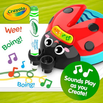 Crayola Musical Color Bug Toddler Sensory Toy