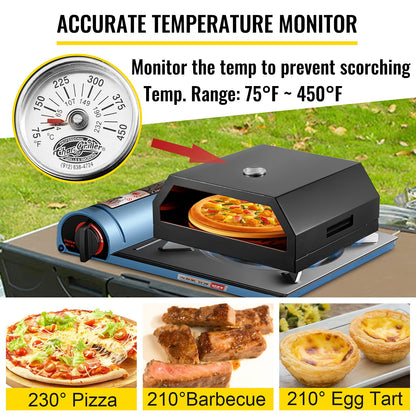 VEVOR Outdoor Pizza Oven Kit for Grill