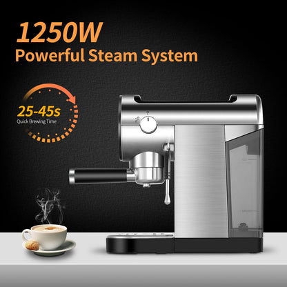 ILAVIE 20Bar Espresso Machine with Steamer