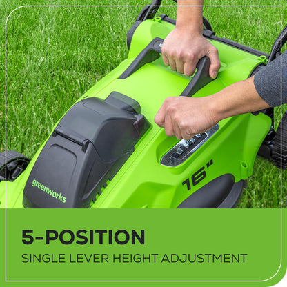 40V Brushless Cordless Lawn Mower by Greenworks