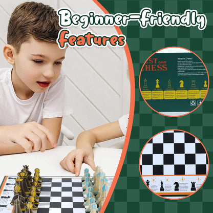Portable Folding Chess Set by BAORIVER