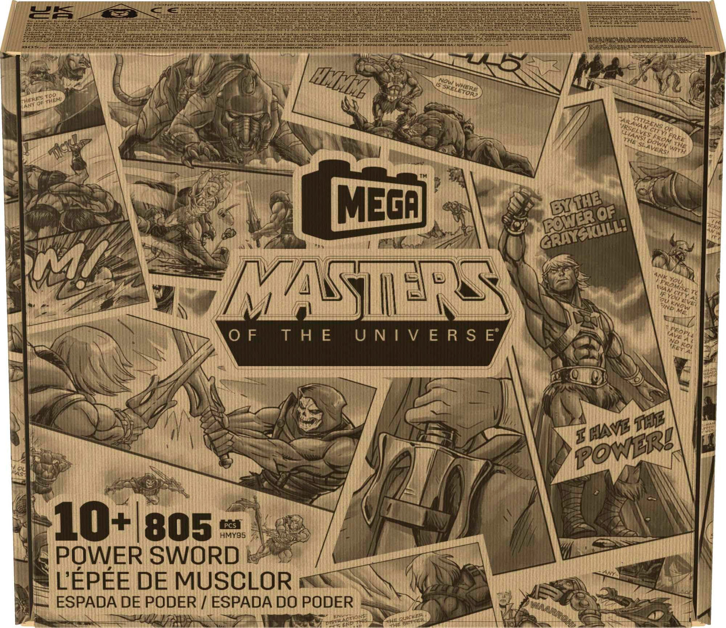 805-Piece Masters of The Universe Building Set