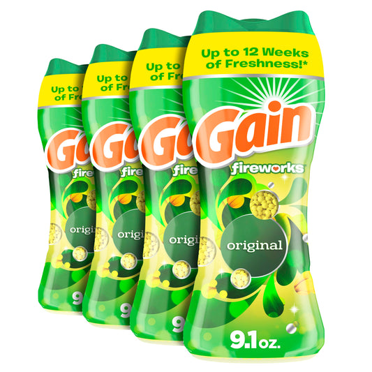 Gain In-Wash Scent Booster Beads, Original, 9.1 oz
