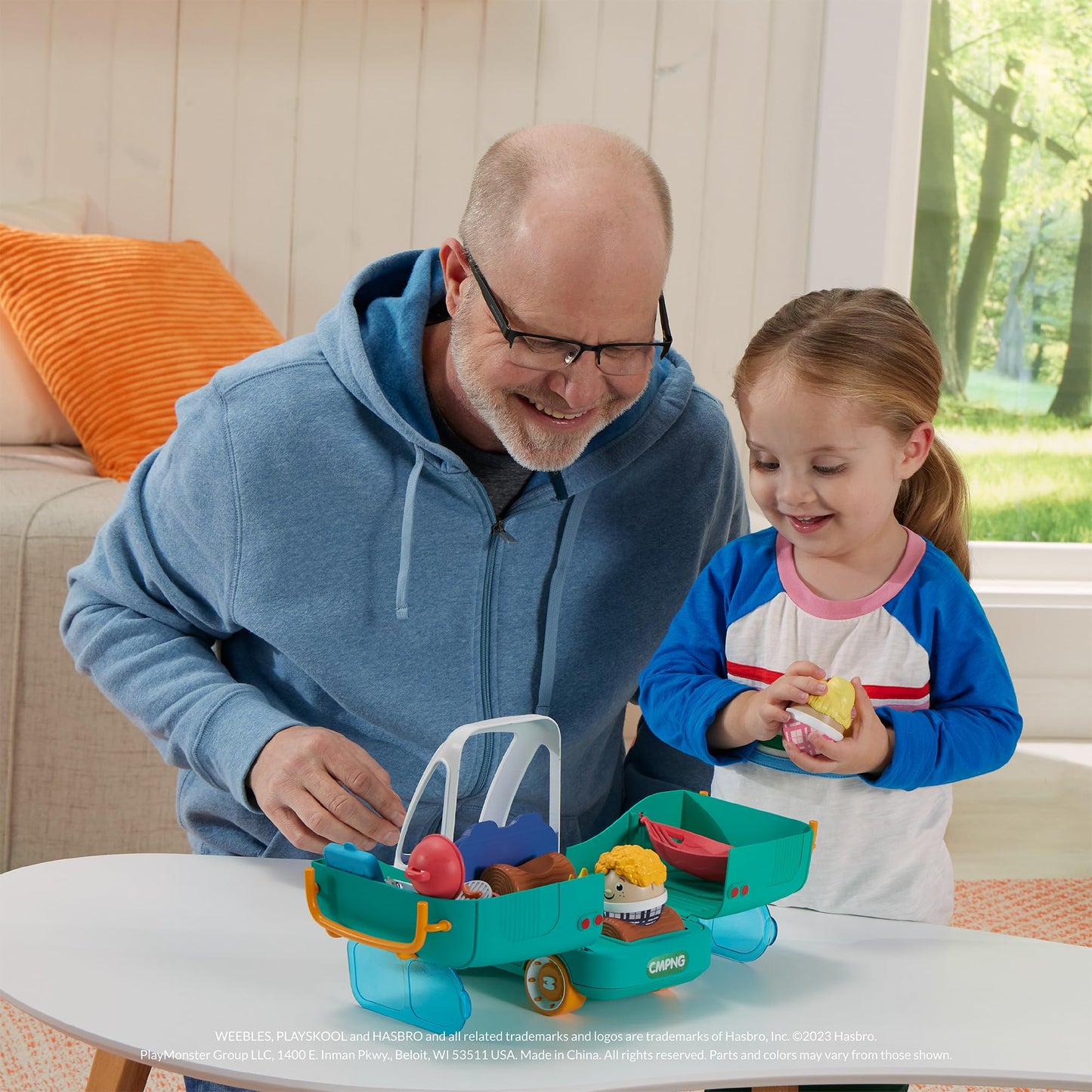 Playskool Weebles My Happy Camper Toy