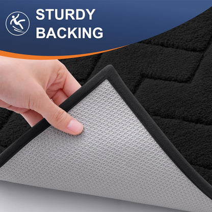 Indoor Door Mat with Non-Slip Rubber Backing