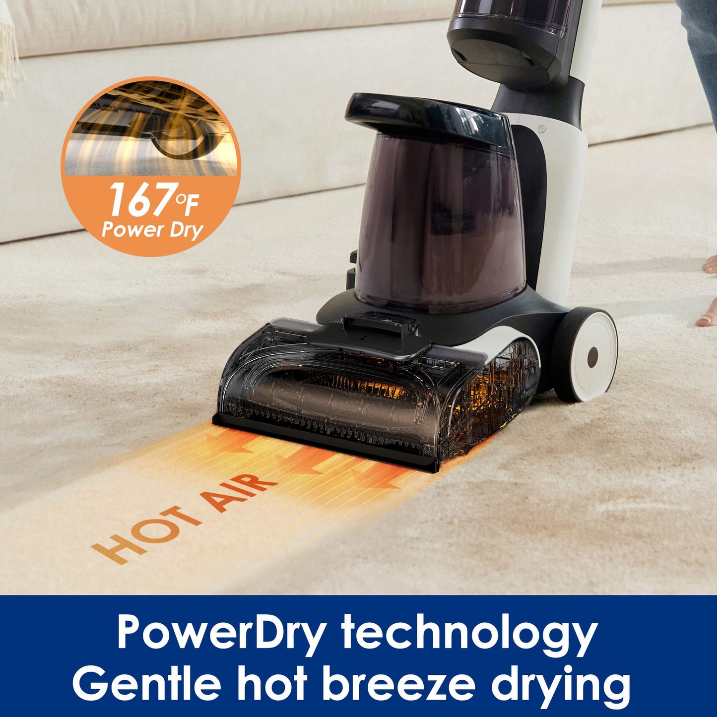 Tineco Smart Carpet Cleaner with App Connection